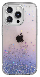 SwitchEasy Starfield Case for iPhone 15 Pro / Wireless Charging / Drop Protection / Twilight
