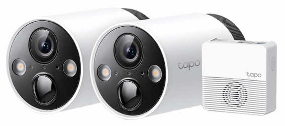 TP-Link Tapo C420S2 Camera / 2K Resolution / Outdoor & Indoor Use / Motion Alerts / 2 Pieces