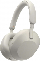 Sony WH-1000XM5 Wireless & Smart Headphones / Comfortable Design / Automatic Noise Isolation / Silver