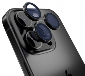 MagEasy Camera Lens Protector / For iPhone 16 Pro & 16 Pro Max / Titanium Black