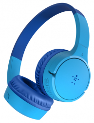 Belkin SoundForm Mini Wireless Headphones for Kids / Comfortable Design / Blue