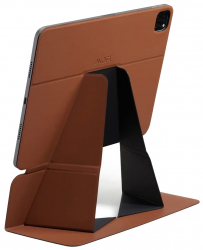Moft Snap Folio 2nd Gen Magnetic Cover and Stand for iPad Pro 12.9 inches / Flexible / Brown