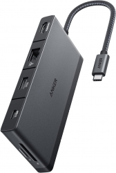 Anker 552 Adapter / Converts Type-C Port Into 9 Different Ports / 4K Resolution / 100 Watts