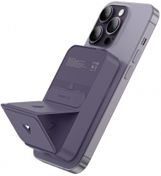 AmazingThing Thunder Pro Mag / 10000 mAh / MagSafe Support / Built in Stand / Purple