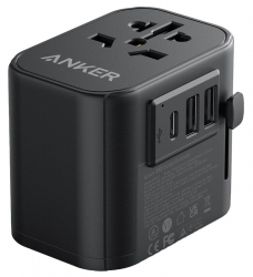 Anker PowerExtend Charger / Travel Adapter / 2 USB & 1 USB-C PD