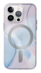 UNIQ Palette Case for iPhone 15 Pro / Supports MagSafe / Drop-Resistant / Dusk Blue