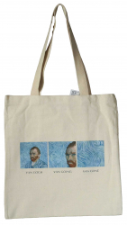 Sada Tote Bag / Van Gogh / White