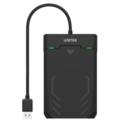 Unitek DiskGuard: Convert Internal Hard Disk and SSD to External / High-Speed Performance / Black
