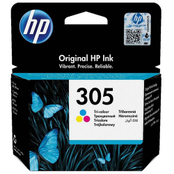 HP 305 Original Ink Cartridge / Tri-color / Cyan & Magenta & Yellow