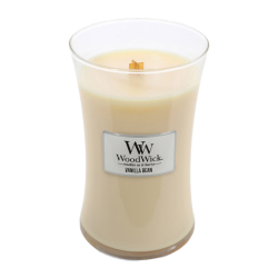 Woodwick Large Candle / Vanilla Bean