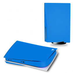 ملصق لتغيير لون البليستيشن 5 / PS5 / ازرق / يشمل التركيب