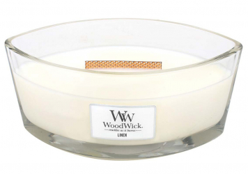 Woodwick Scented Candle / Linen / Large