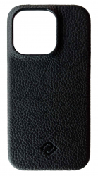 Glance Lumina Case for iPhone 15 Pro / Supports MagSafe / Drop Resistant / Black leather