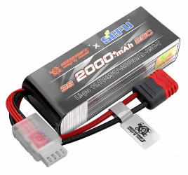 MJX Battery for Electric Hyper Go Cars / 2000 mAh / Compatible With 14209 & 14210 / Type 3S 