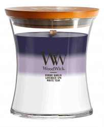 Woodwick Scented Candle / Evening Luxe / Medium Size