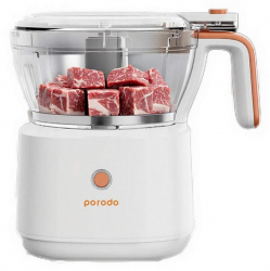 Porodo Electric Meat Grinder / Small & Portable / 88 Watts / White