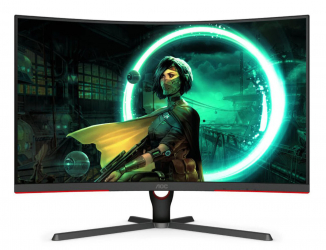 AOC Gaming Monitor / 32 Inch / Curved Screen / 1080P Resolution / 165Hz Refresh Rate