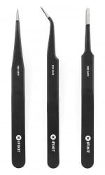iFixit Multi-purpose Tweezers Set / Sharp / With 3 Different Heads