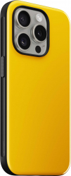 Nomad Sport Case for iPhone 15 Pro / Drop-resistant / Supports MagSafe / Yellow with Black Trim