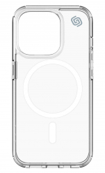 Grip2u Base Case for iPhone 15 / Transparent / Drop Protection / MagSafe Compatible