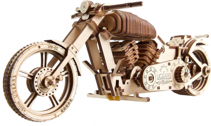 Ugears Mechanical Model Kit / Wooden Pieces / Unique 3D Design / Bicycle