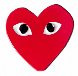 Sada Metal Sticker / Red Heart