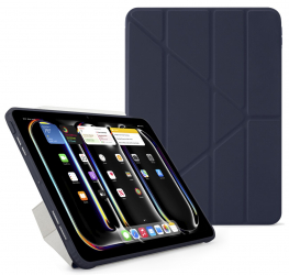 Pipetto Origami No1 Case for iPad Pro 11 inch / Drop Protection / Built-in Stand / Navy