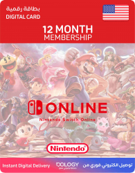 Nintendo Switch 12 Month Membership / Digital Card