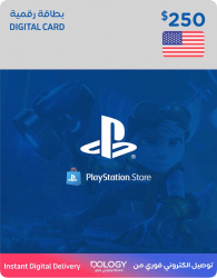Playstation USA Store / 250 USD Digital Card