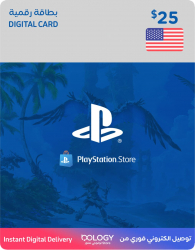 Playstation USA Store / 25 USD Digital Card