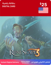 RuneScape 25 USD Card