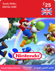 Nintendo eShop / 25 UK Pound / Digital Card