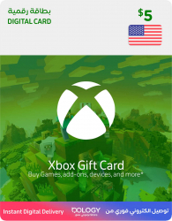 Xbox USA 5 USD Digital Card