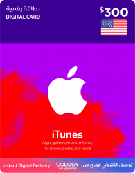 iTunes US / 300 USD / Digital Card