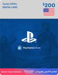 Playstation USA Store / 200 USD Digital Card