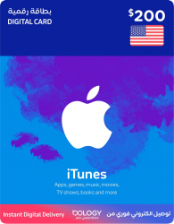 iTunes US / 200 USD / Digital Card