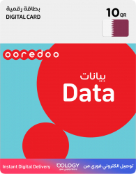 Ooredoo Data 10 QAR / Digital Card