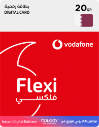 Vodafone Flexi 20 QAR / Digital Card