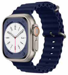 Apple Watch Ultra 974Bands Ocean Band Strap / 49 mm / Midnight Blue