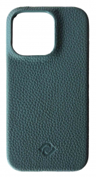 Glance Lumina Case for iPhone 15 Pro / MagSafe Compatible / Drop Resistant / Light Blue Leather