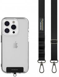 SwitchEasy Universal Strap / Support All Phones / Adjustable Length / Black