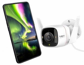 TP-Link Tapo C320WS Camera / 2K Resolution / Outdoor Use / With Motion Alerts