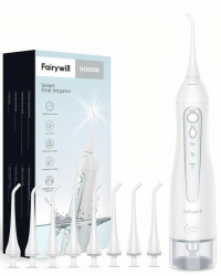 Fairywill 5020E Portable Water Flosser / White