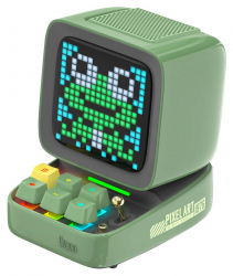 Divoom Ditoo Pro Retro Speaker / With Pixel Screen / Bluetooth Enabled / Green