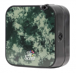 Dr. Scent Mini Electronic Scent Diffuser / Covers 100 Square Meters / Military Black 