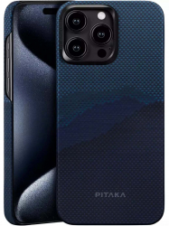 PITAKA StarPeak MagEZ 4 iPhone 15 Pro Case / MagSafe / Slim & Lightweight / Over The Horizon