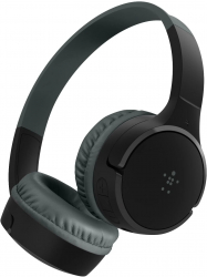 Belkin SoundForm Mini Wireless Headphones for Kids / Comfortable Design / Black