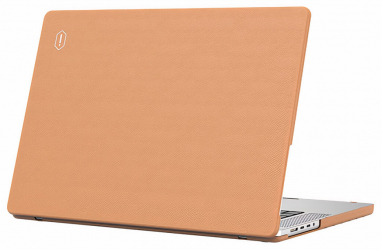 WiWU Leather Case for MacBook Pro 16.2 inches / Drop Resistant / Brown