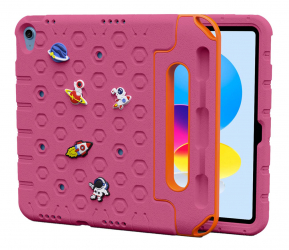 Moxedo iPad 10.9-inch (10th Gen) Kids Case / With Apple Pencil Slot / Drop Resistant / Pink