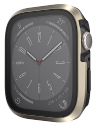 SwitchEasy Modern Hybrid Apple Watch Case / Drop Resistant / 41mm / Titanium